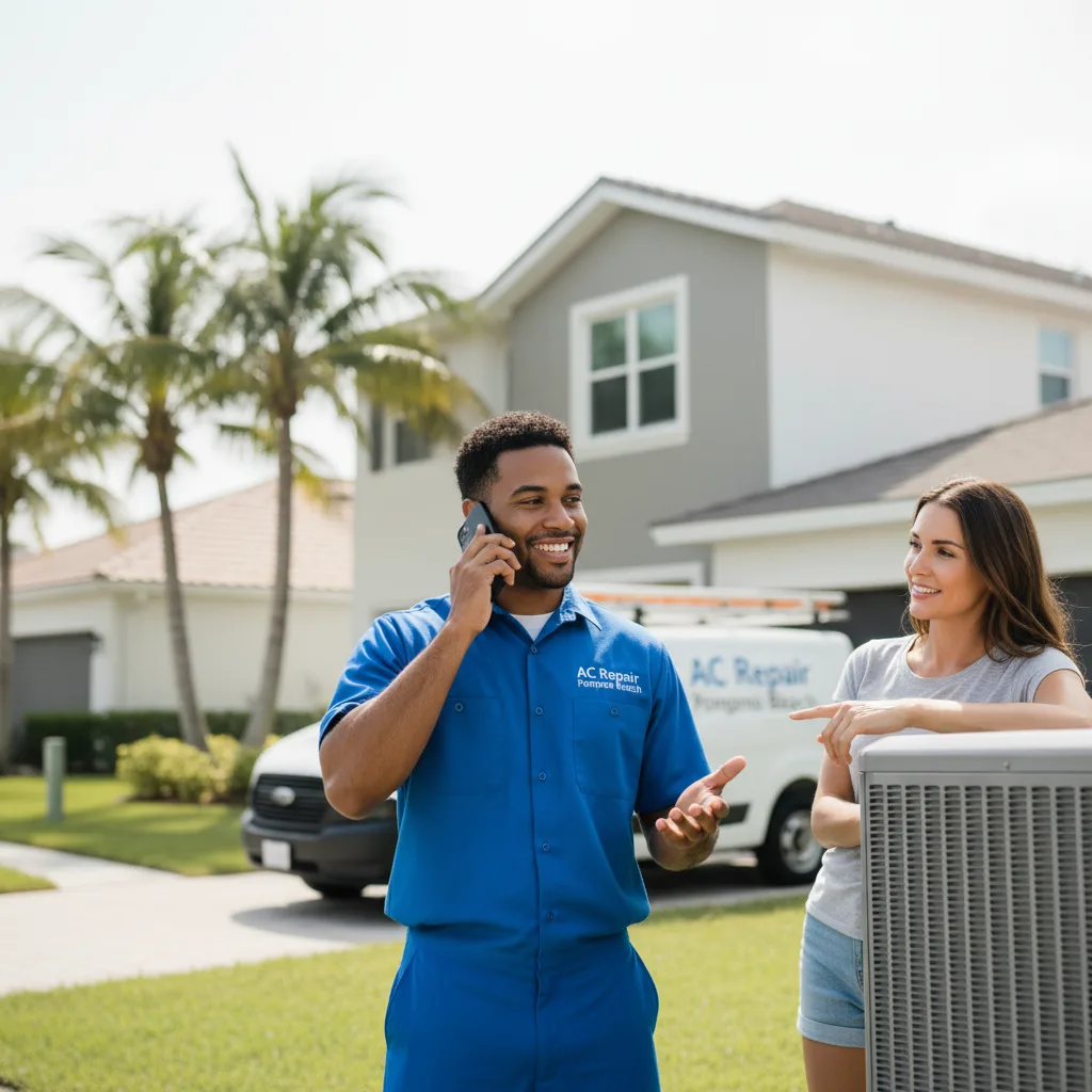AC Repair Pompano Beach customer support in Blounts Creek